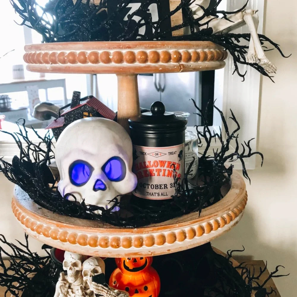 NWT Target Halloween 2020 Hyde and Eek Boutique Light up Skull